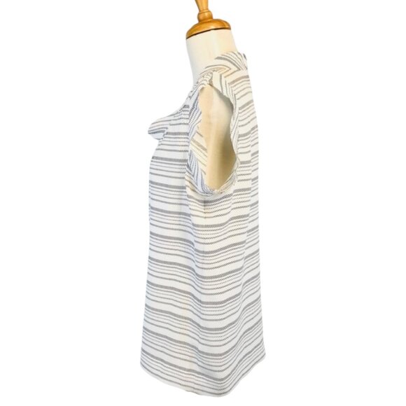 Cabi Womens Striped Sleeveless Top Size S White & Black - Picture 7 of 10